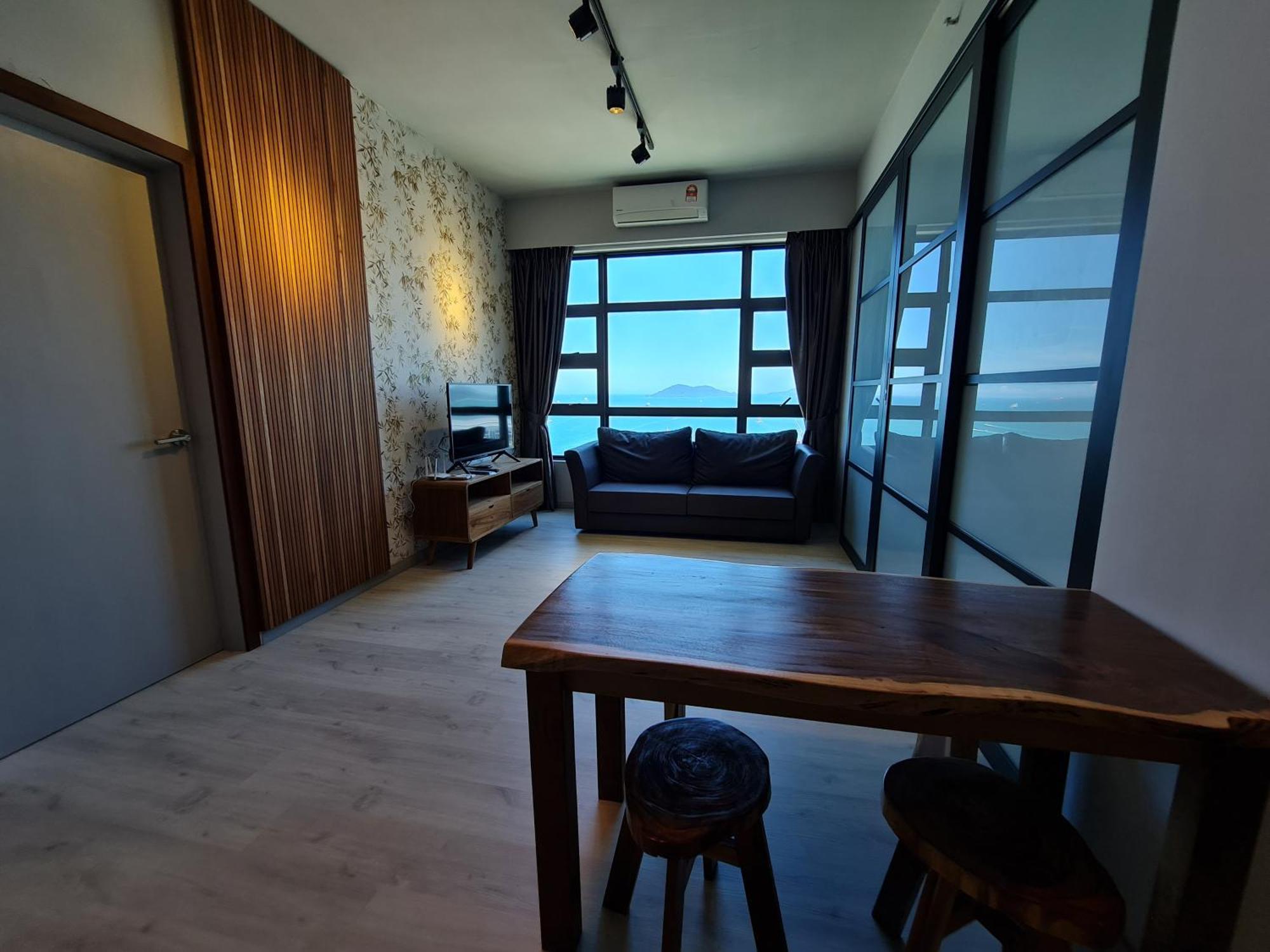 Sunset Seaview Vacation Condos @ Jesselton Quay Kota Kinabalu Rom bilde